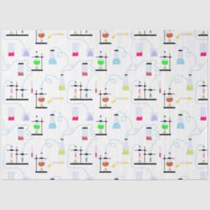 Chemistry Science Test Tubes Lab School Onderwerp Tissuepapier
