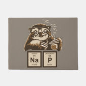 Chemistry sloth heeft een dutje ontdekt deurmat (Voorkant)