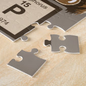 Chemistry sloth heeft een dutje ontdekt legpuzzel (Zijkant)