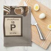 Chemistry sloth heeft een dutje ontdekt theedoek (Quarter Fold)
