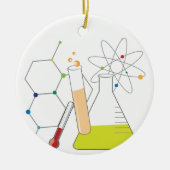 Chemistry Stuff Keramisch Ornament (Voorkant)