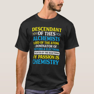 Chemistry subject Love Teacher Student Chemistry M T-shirt