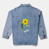 Chemistry Sunflower Denim Jacket (Achterkant)