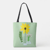 Chemistry Sunflower Tote Bag (Achterkant)