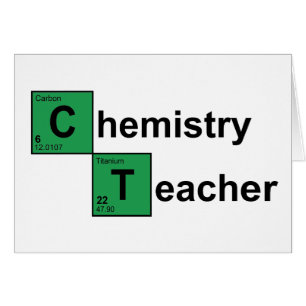 Chemistry Teacher black