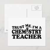 Chemistry Teacher Briefkaart (Voorkant / Achterkant)