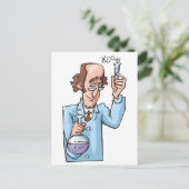 Chemistry Teacher Briefkaart (Staand voorkant)