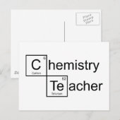 Chemistry Teacher Briefkaart (Voorkant / Achterkant)