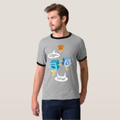 Chemistry Teacher Chemical Elements Gag Birthday T-shirt (Voorkant volledig)