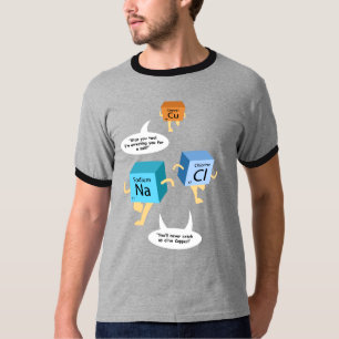 Chemistry Teacher Chemical Elements Gag Birthday T-shirt