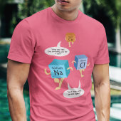 Chemistry Teacher Coarbeider Chemical Elements Gag T-shirt