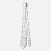 Chemistry Teacher Formulas Cool Geek Funny Stropdas (Voorkant)