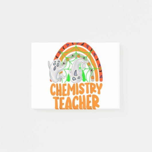 Chemistry Teacher Funny Halloween Costumes Science Post-it® Notes (Voorkant)