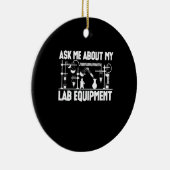 Chemistry Teacher Keramisch Ornament (Rechts)