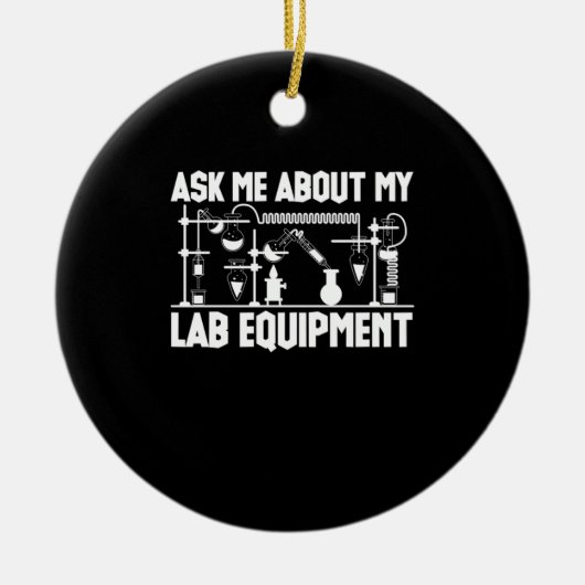 Chemistry Teacher Keramisch Ornament (Voorkant)