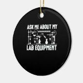 Chemistry Teacher Keramisch Ornament (Links)