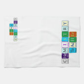 Chemistry Teacher Kitchen Towel Theedoek (Horizontaal)