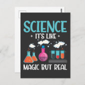 Chemistry Teacher Laboratory Test Tube Scientists Briefkaart (Voorkant / Achterkant)