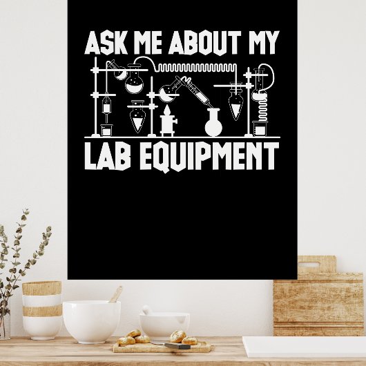 Chemistry Teacher Poster (Keuken)