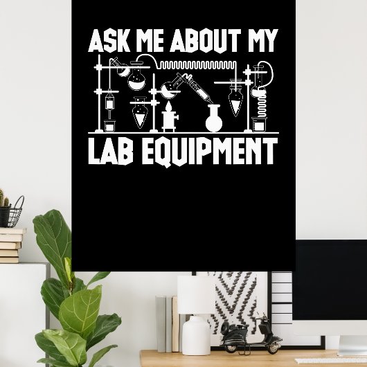 Chemistry Teacher Poster (Thuiskantoor)