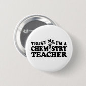 Chemistry Teacher Ronde Button 5,7 Cm (Voorkant /achterkant)