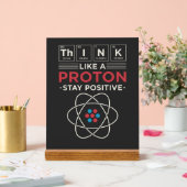 Chemistry Teacher Science Geek Gag Acryl Bord (Huwelijk)