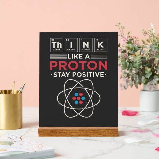 Chemistry Teacher Science Geek Gag Acryl Bord (Huwelijk)