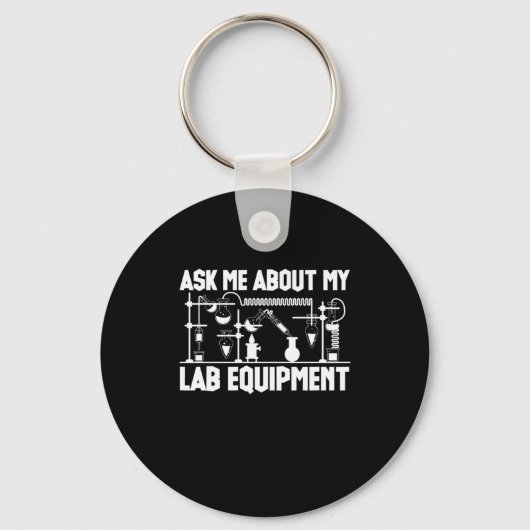 Chemistry Teacher Sleutelhanger (Voorkant)