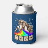 Chemistry unicorn vomits regenboog blikjeskoeler (Blikje Voorkant)