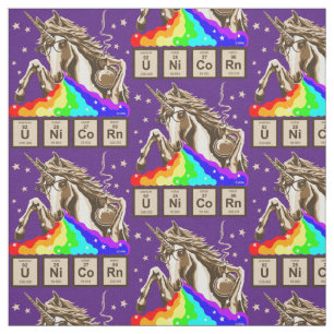 Chemistry unicorn vomits regenboog stof
