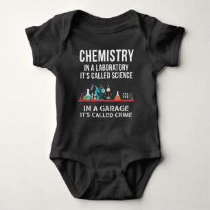 Chemisty Laboratory Science Garage Crime Chemist Romper