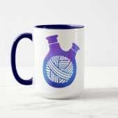 ChemKnits Creations Logo Mok - marine (Links)