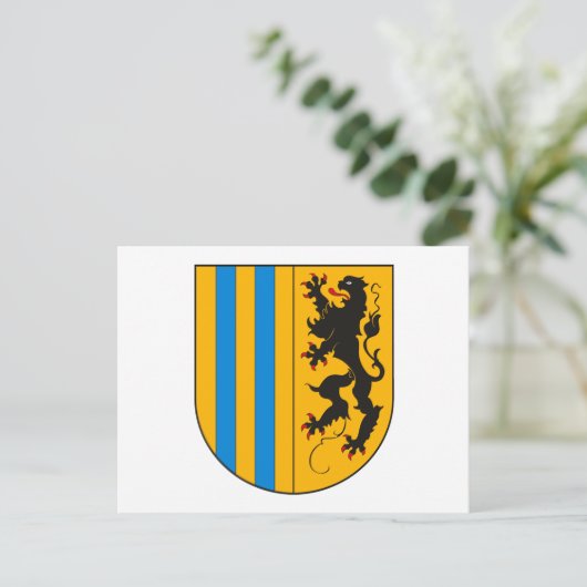 Chemnitz Coat of Arms Briefkaart (Staand voorkant)