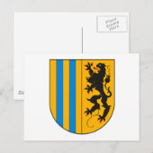 Chemnitz Coat of Arms Briefkaart (Voorkant / Achterkant)