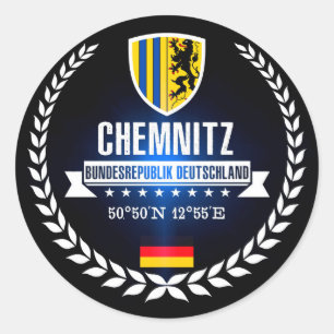 Chemnitz Ronde Sticker
