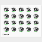 Chemnitz Ronde Sticker (Vel)