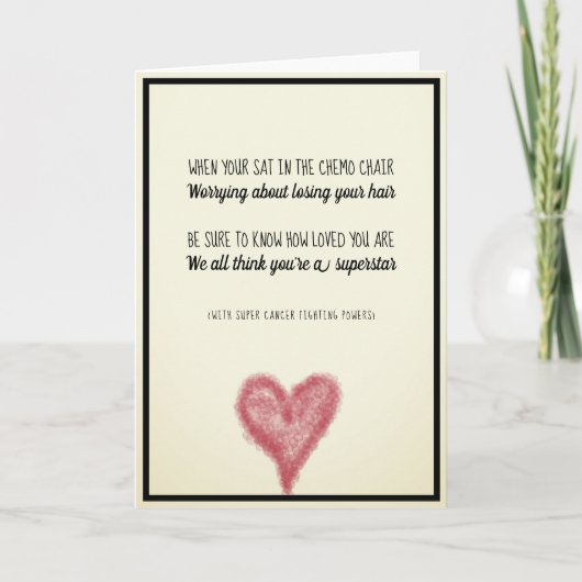 Chemo-aanmoediging Kaart (Voorkant)