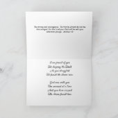 Chemo Afronding Aanmoedigingskaart Kaart (Binnen)