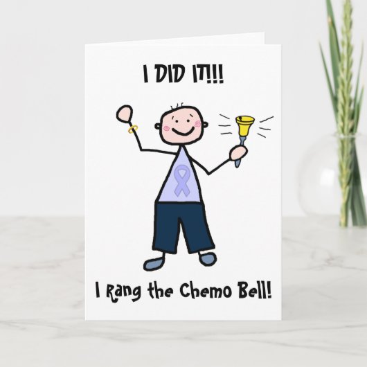 Chemo Bell - General Cancer Male Kaart (Voorkant)