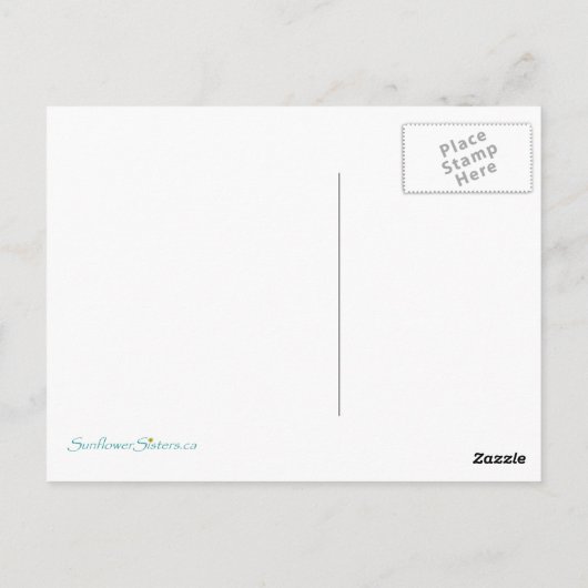 Chemo Bell - Roze Borstkanker Briefkaart (Achterkant)