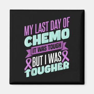 Chemo Cancer Awareness Chemotherapie is de laatste Magneet