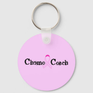 Chemo Coach - Roze Borstkanker Sleutelhanger
