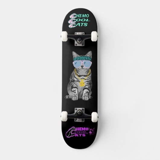 Chemo Cool Cats Skateboard (Voorkant)