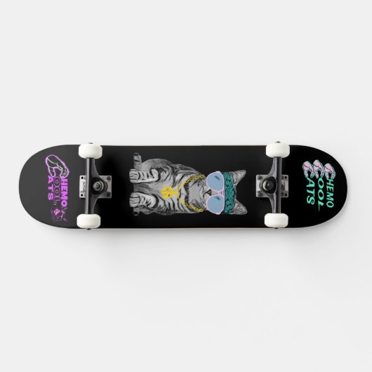 Chemo Cool Cats Skateboard (Horizontaal)