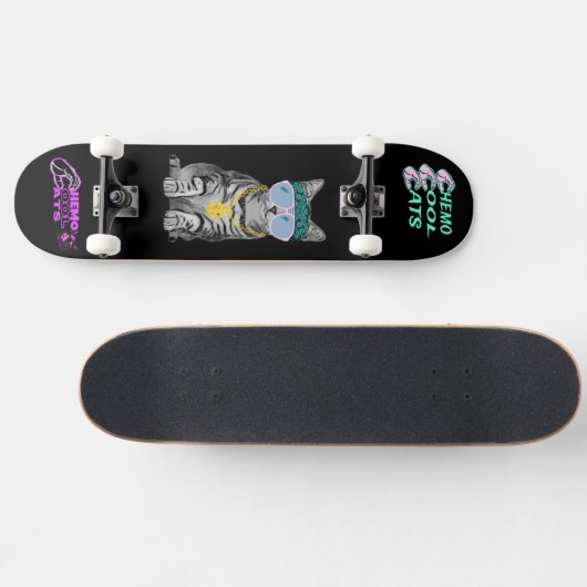 Chemo Cool Cats Skateboard (Horizontaal)
