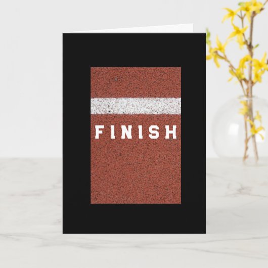 Chemo Finish Line Enmoegement Kaart (Gele Bloem)