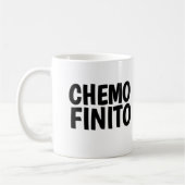 Chemo finito, einde chemo koffiemok (Links)