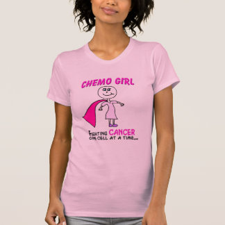 CHEMO GIRL CANCER T-SHIRT