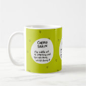 Chemo-hersens kankerhumor koffiemok (Links)