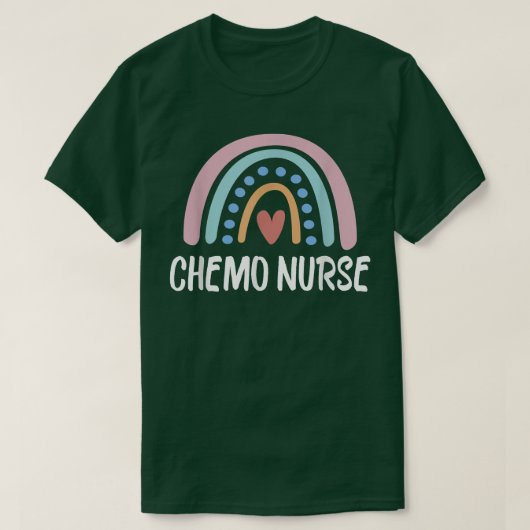 Chemo Infusie Squad Leopard Rainbow Chemo Infusio T-shirt (Design voorkant)